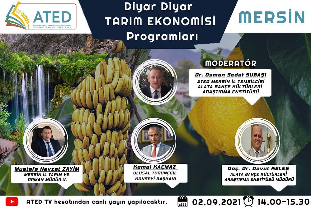 DİYAR DİYAR TARIM EKONOMİSİ PROGRAMLARI