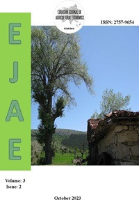 EURASİAN JOURNAL OF AGRİCULTURAL ECONOMİCS (EJAE)